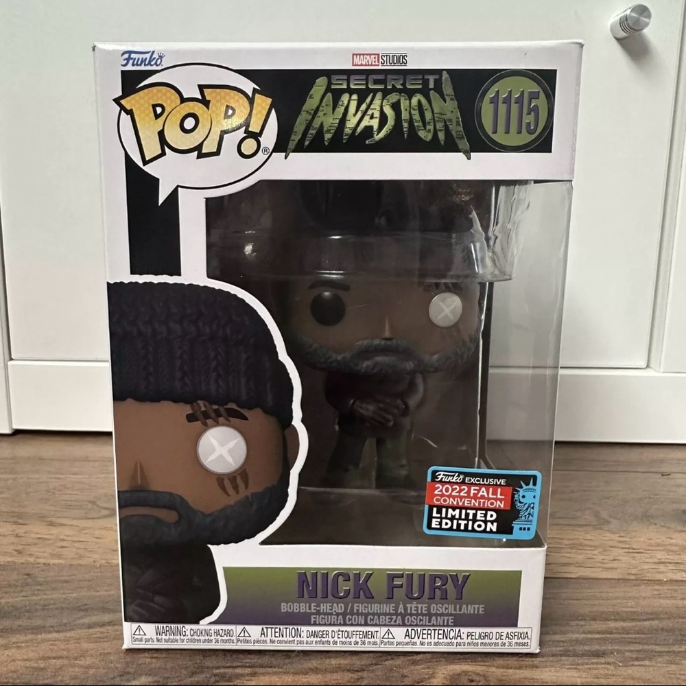 Funko POP! Marvel Secret Invasion: Nick Fury (2022 Fall Convention Excl) #1115